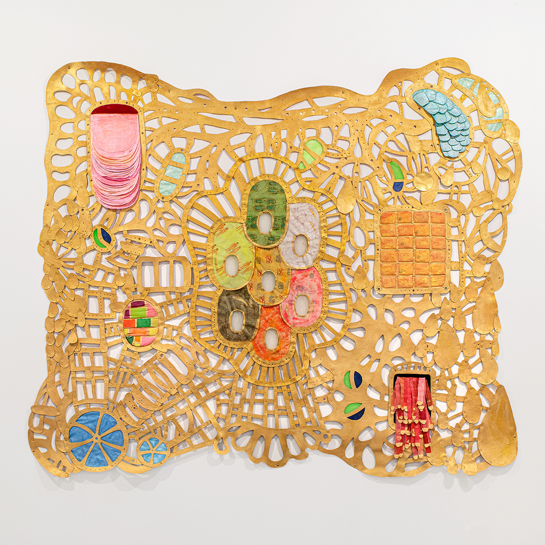 Foto da obra de Leda Catunda