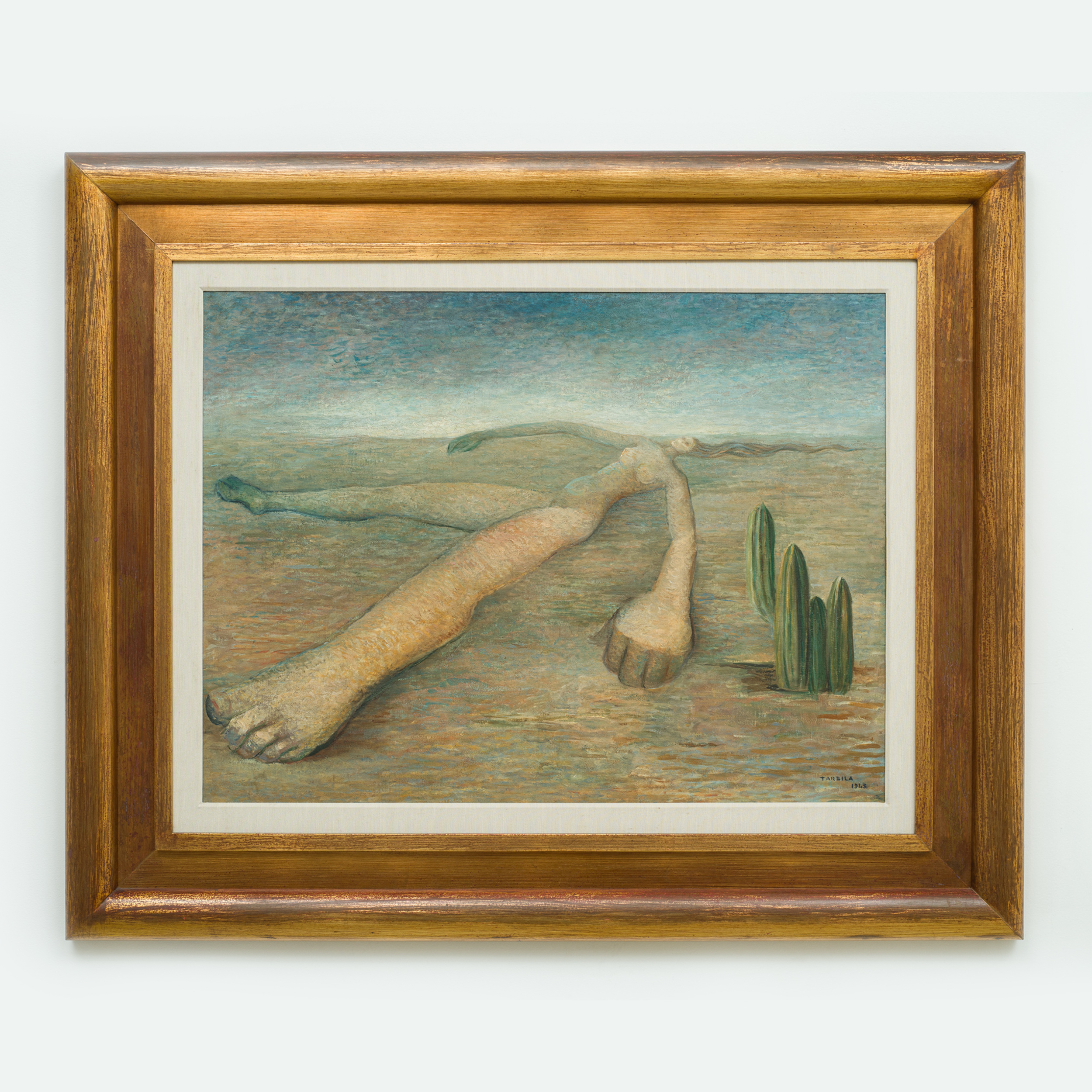 Foto da obra de Tarsila do Amaral
