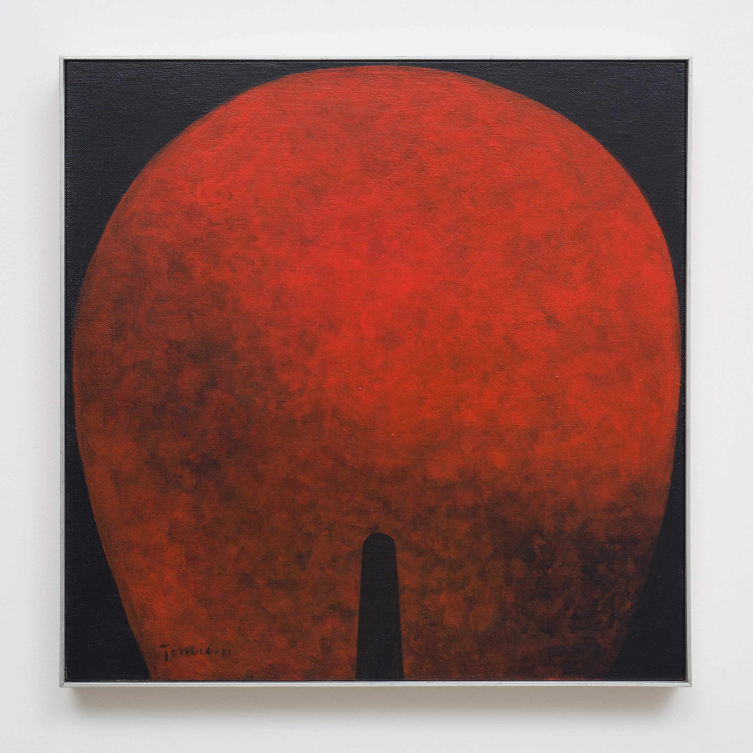 Foto da obra de Tomie Ohtake